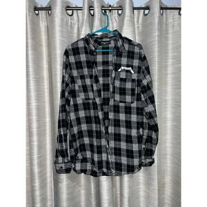 Metallica Master of Puppets flannel button up shirt size extra large